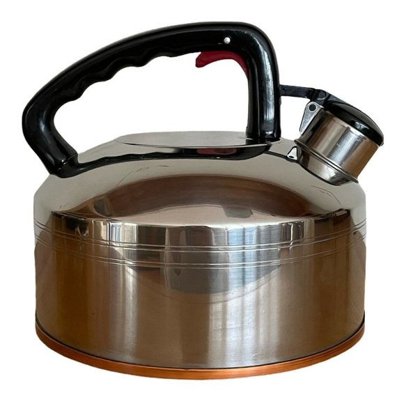 Vintage West Bend Trig Singing Tea Kettle